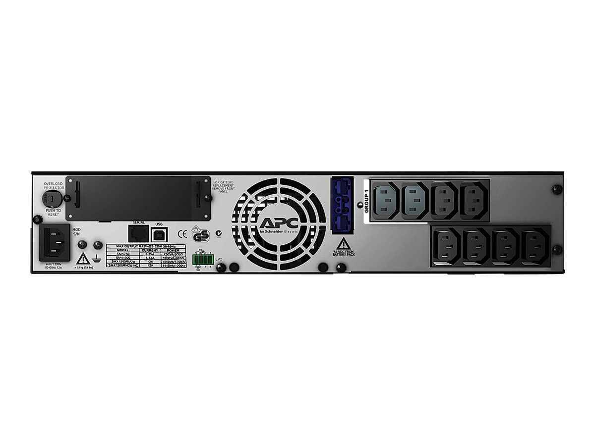 APC Smart-UPS X 750VA Rack/Tower LCD 2U Line-Interactive
