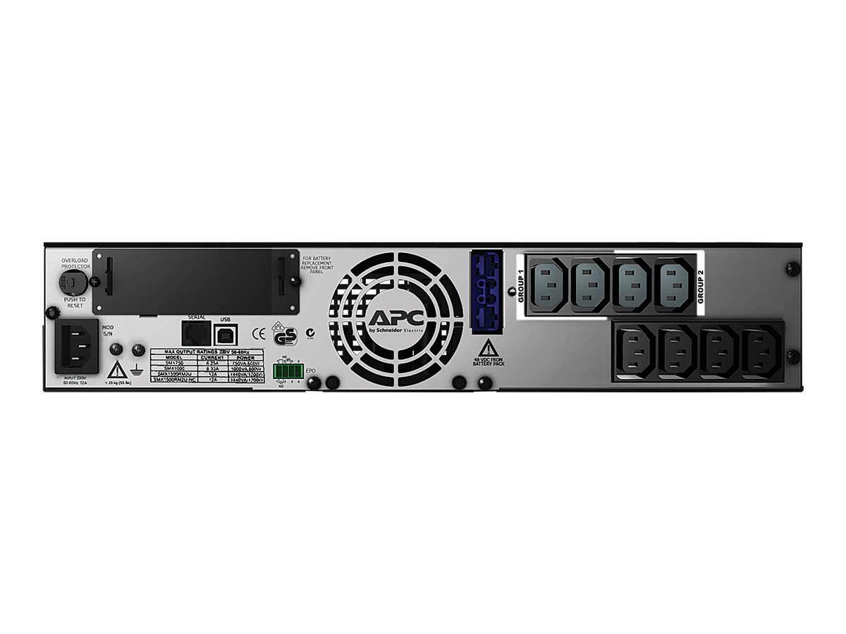 BildeAPC Smart-UPS X 1000VA Rack/Tower LCD 2U Line-Interactive