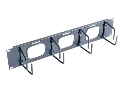 APC CableOrganizer 2HE PassThru black