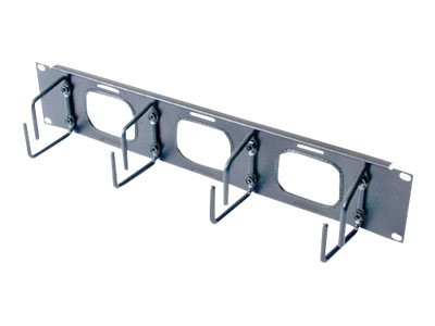 APC CableOrganizer 2HE PassThru black