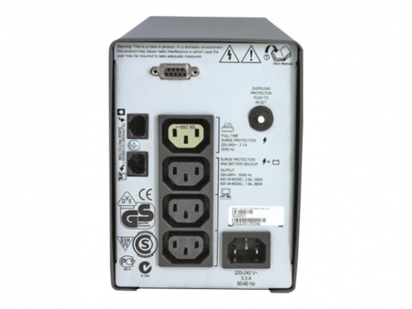APC Smart-UPS SC 420VA, 260W SER Line-Interactive