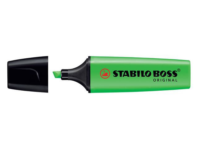 BildeTekstmarker Stabilo Boss Grønn (10 stk)