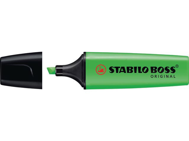 Tekstmarker Stabilo Boss Grønn (10 stk)