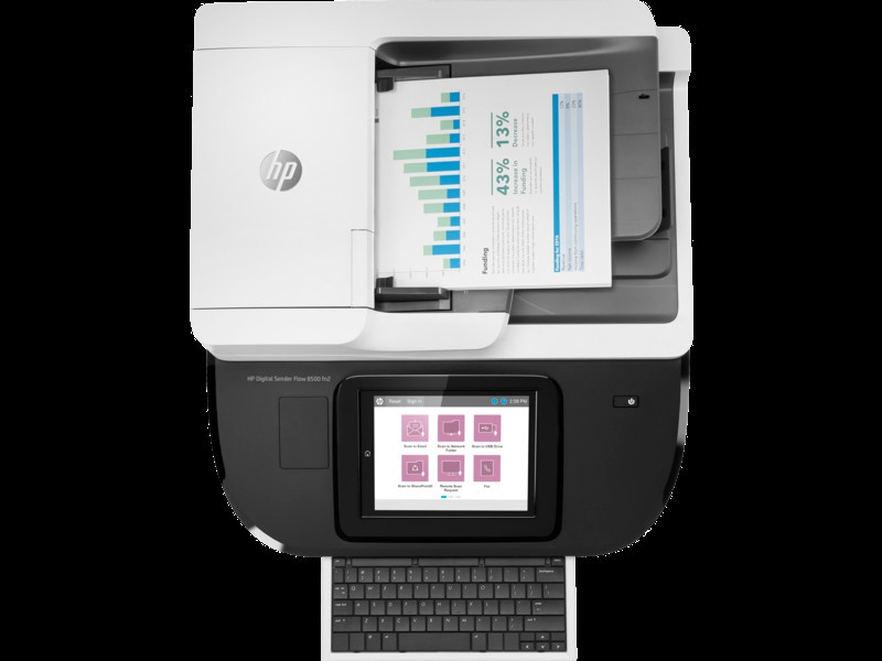 BildeHP Digital Sender Flow 8500 Fn2 Scanner