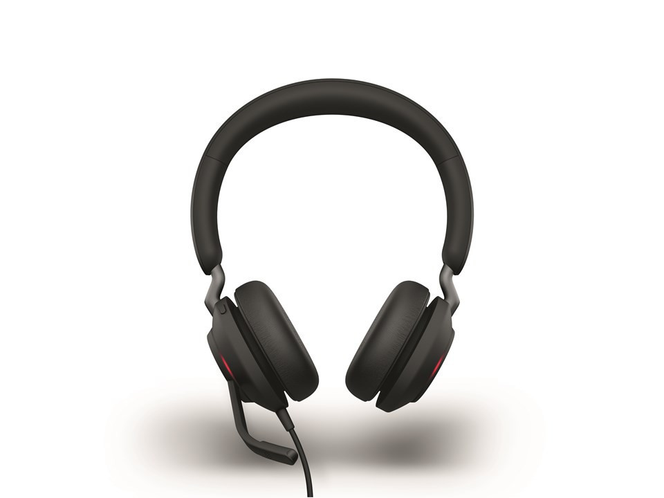 Jabra Evolve2 40 USB-A Headset, Black (Duo)