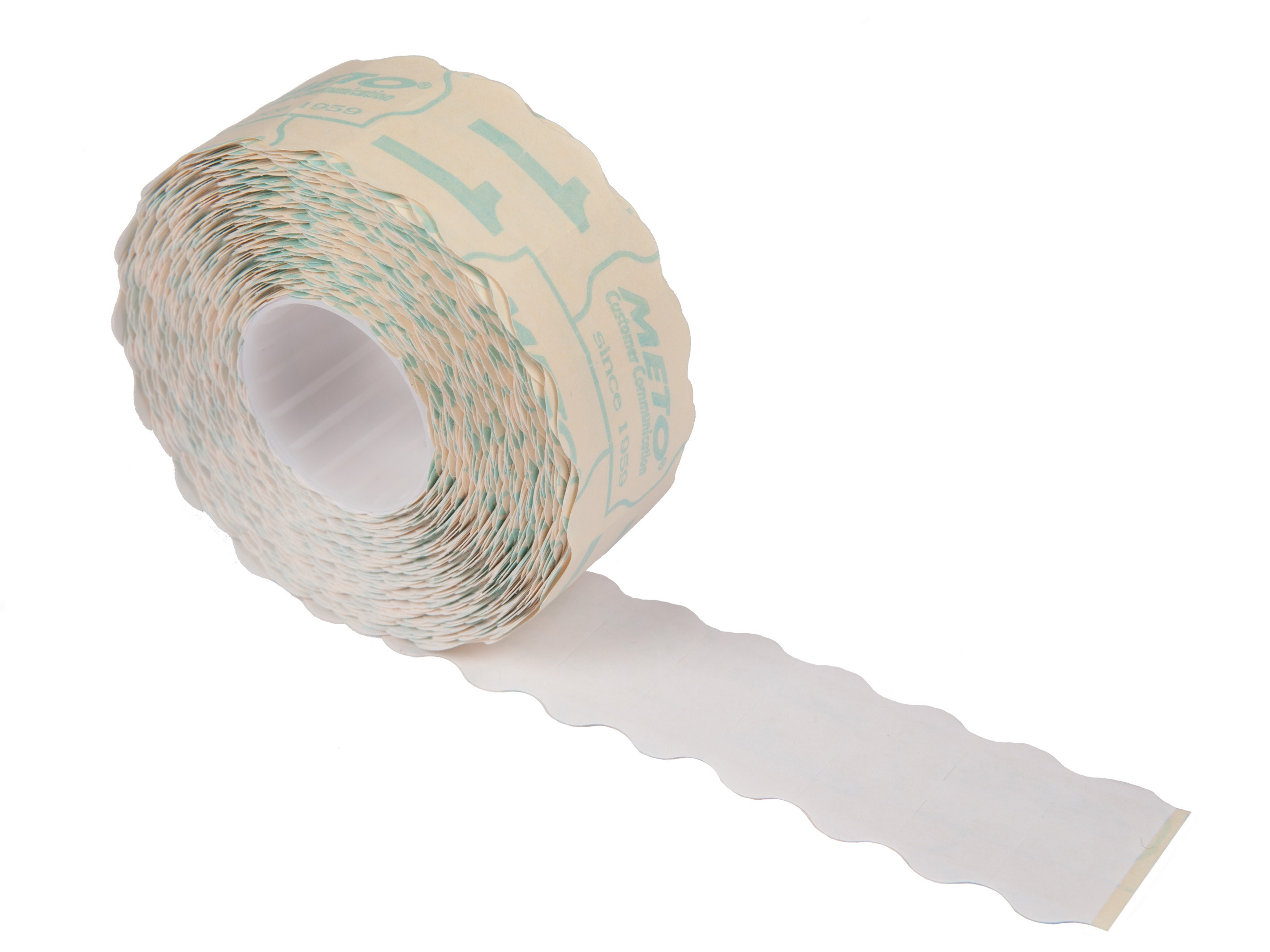 BildeMeto etikett perm 26x12 hvit (36rl/1500)