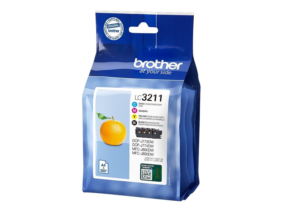 BROTHER Ink LC3211VALDR LC-3211 Multipack