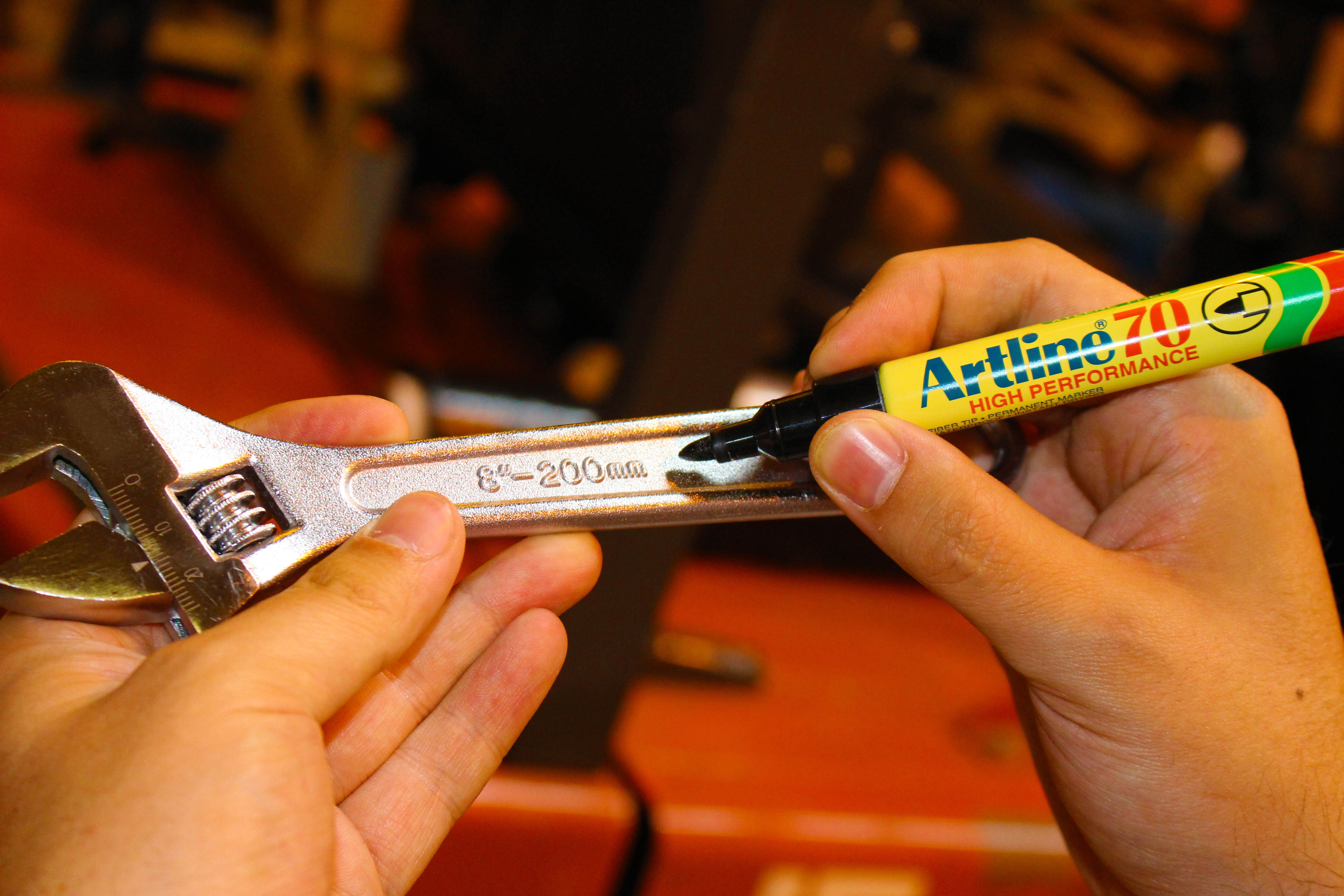 Artline 70 Permanent Merkepenn 1-Blister Sort