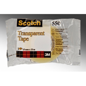 Scotch550 Teip 15mmx33 transparent
