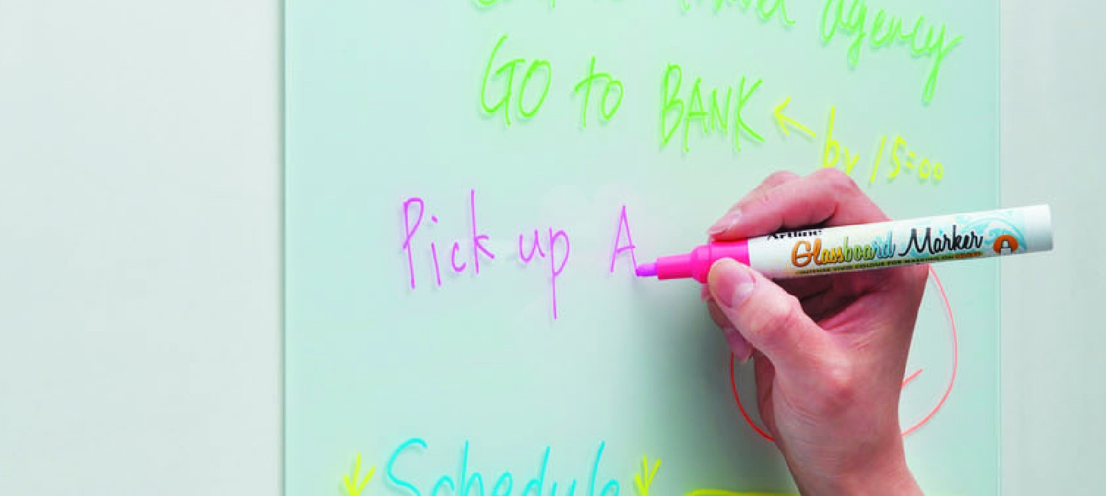 Artline merkepenn for glasstavle. 2.0 mm spiss, rosa