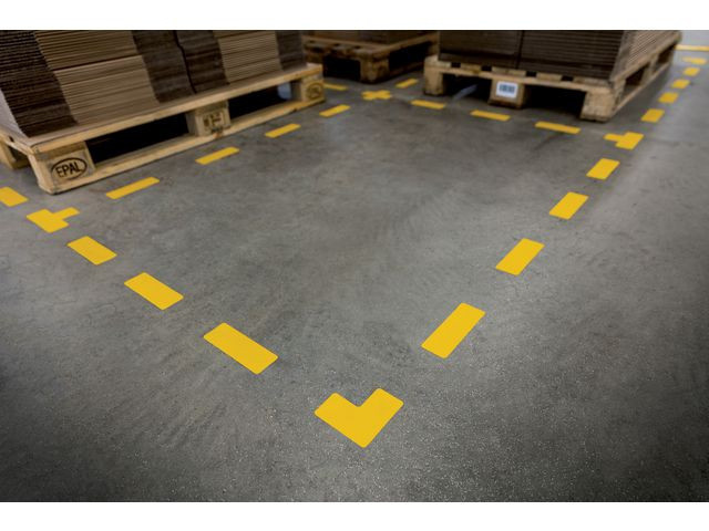 Gulvmerking Durable "Strek" Perma. (10 stk)