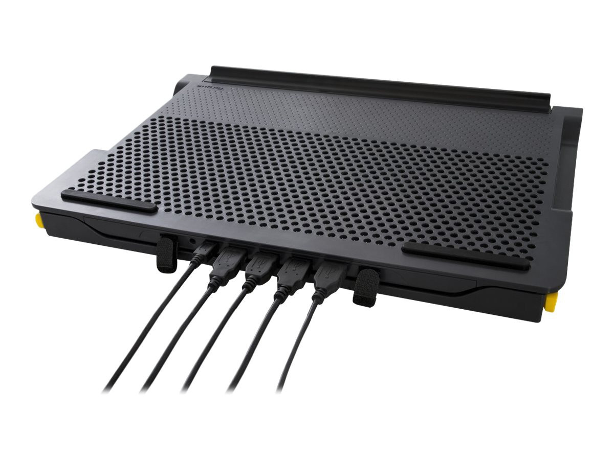 TARGUS Chill Mat+ w 4-Port Hub Black/Gry