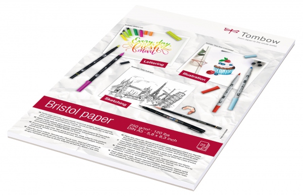 TOMBOW Tegneblokk Bristol A5 250g 25ark