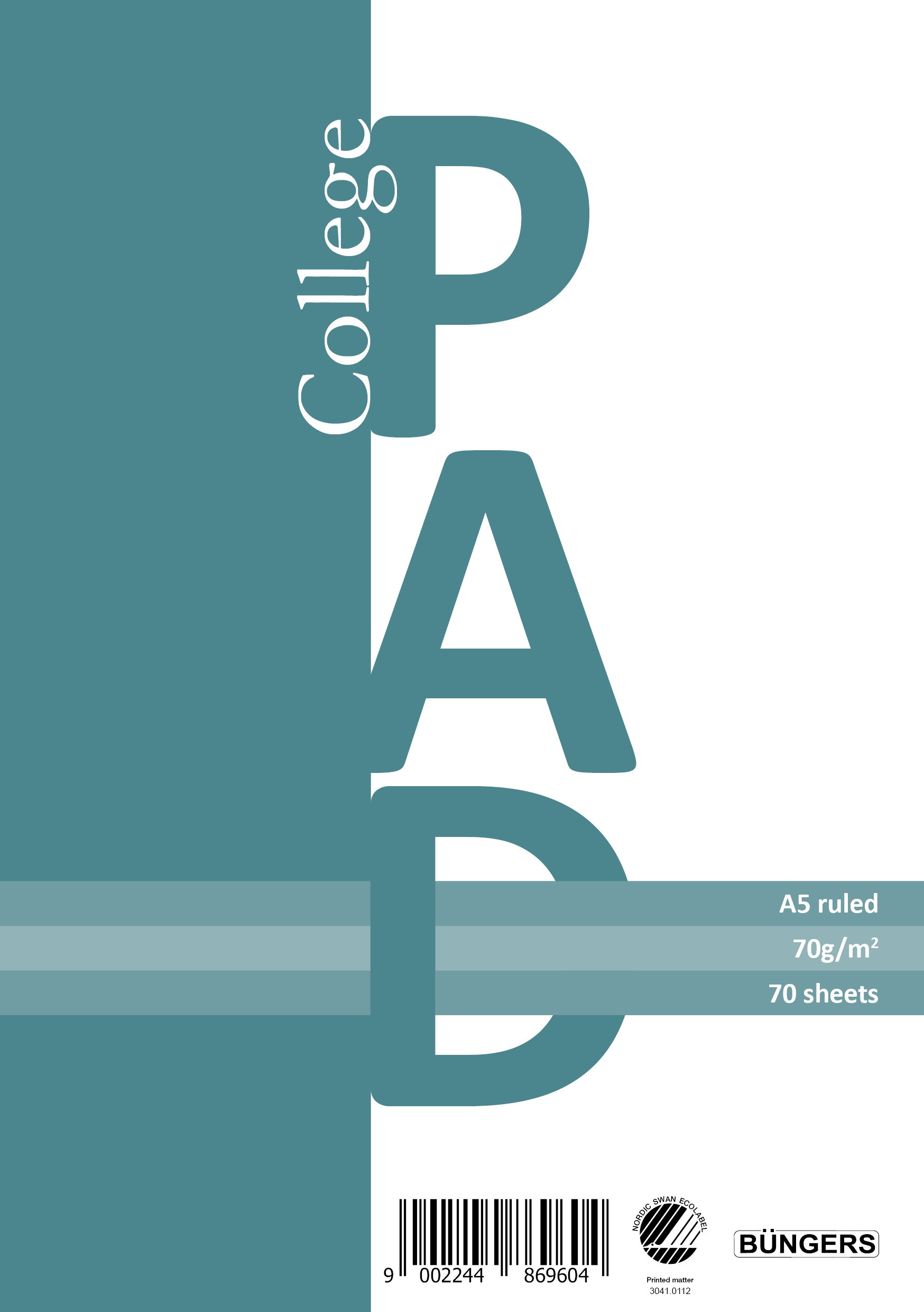 Bildecollege pad A5 70g/70 sheets ruled (3)