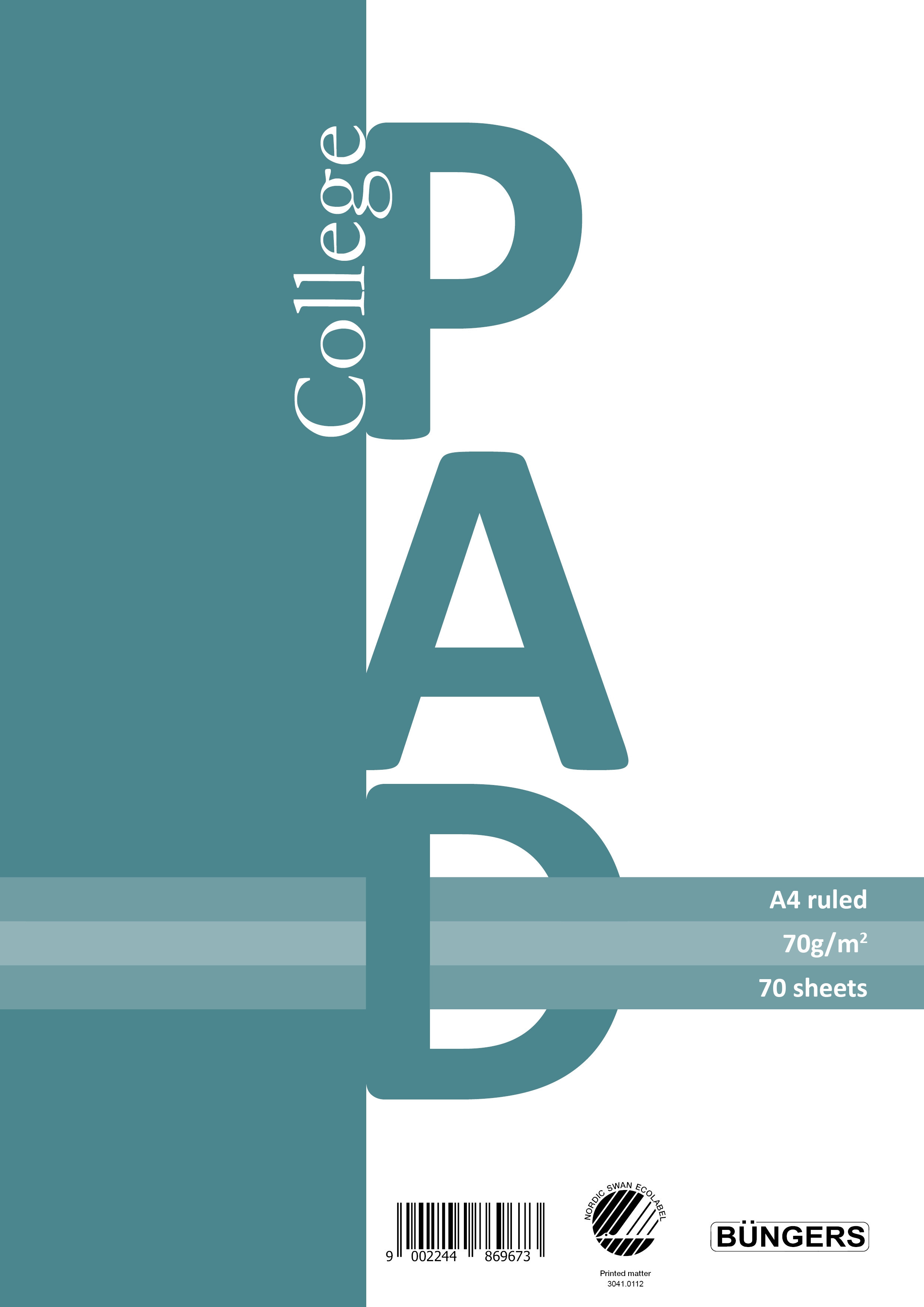 Bildecollege pad A4 70g/70 sheets ruled (3)