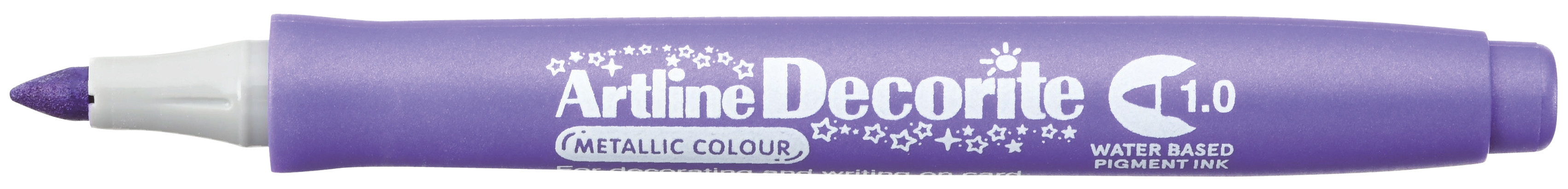 BildeArtline Decorite Rund 1.mm Metallic Lilla