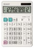 SHARP Skrivebordskalkulator EL-340W Hvit