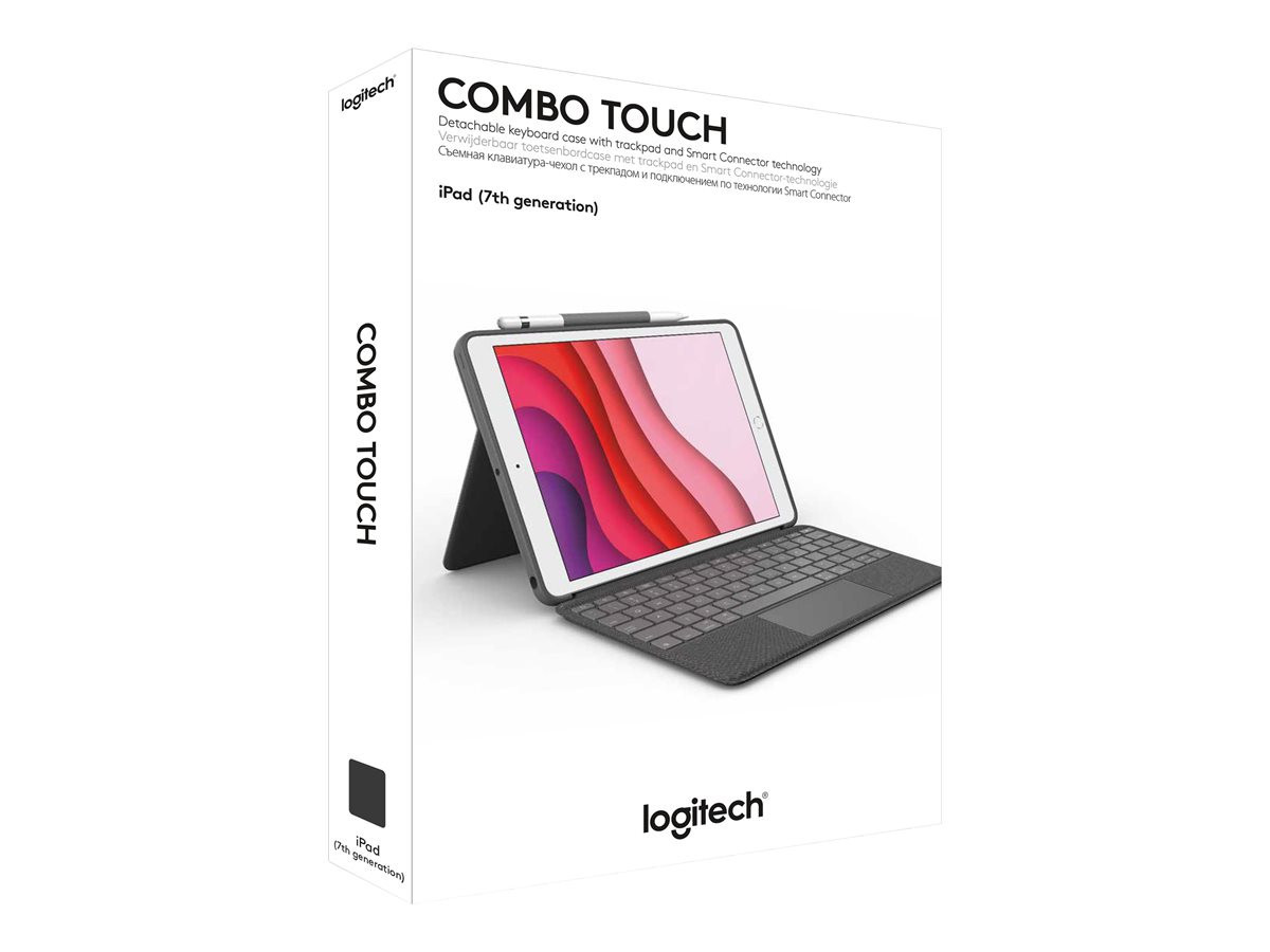 iPad 10.2'' (7th/8th/9th gen) Combo Touch, Graphite (Nordic)