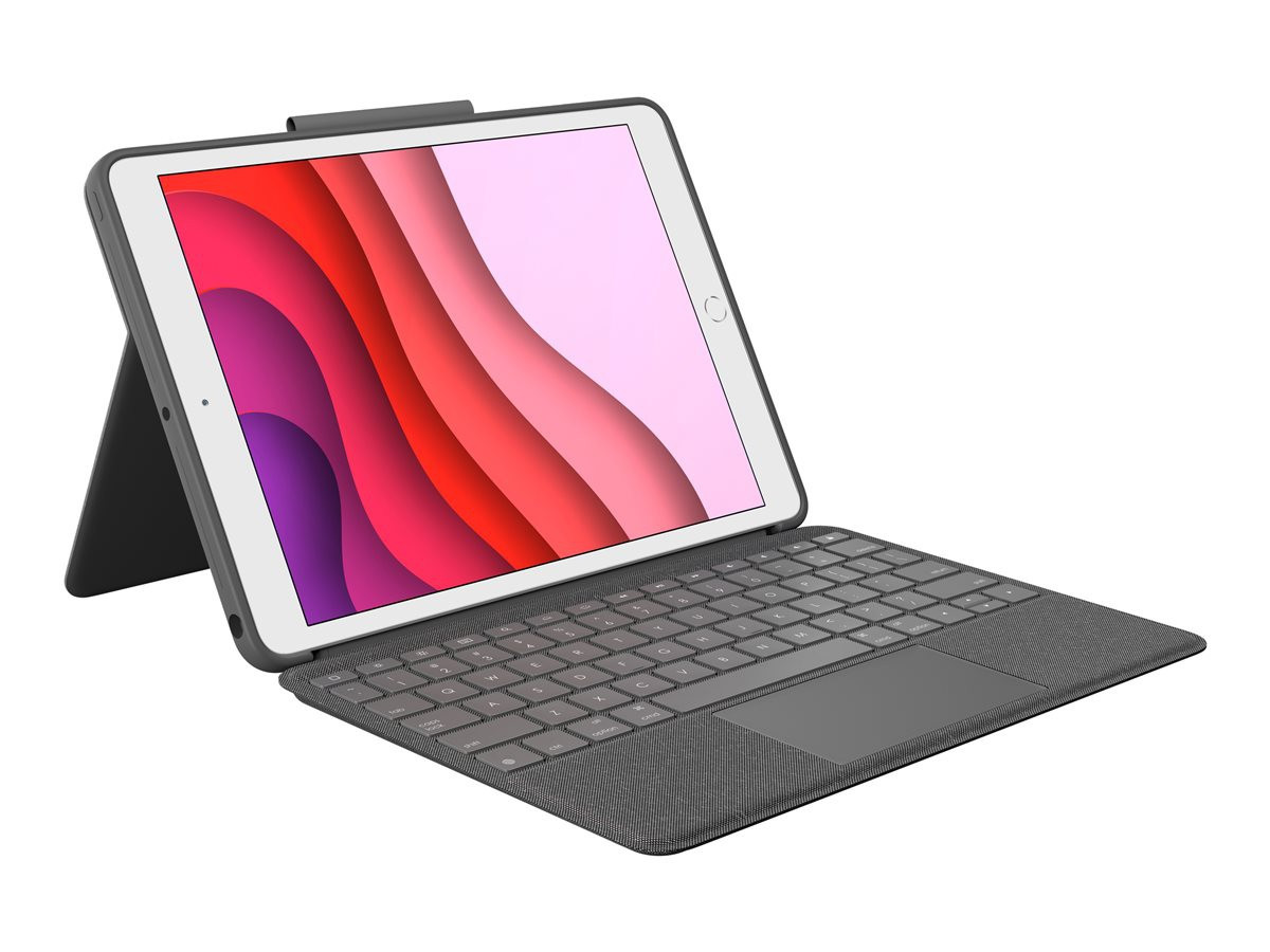iPad 10.2'' (7th/8th/9th gen) Combo Touch, Graphite (Nordic)