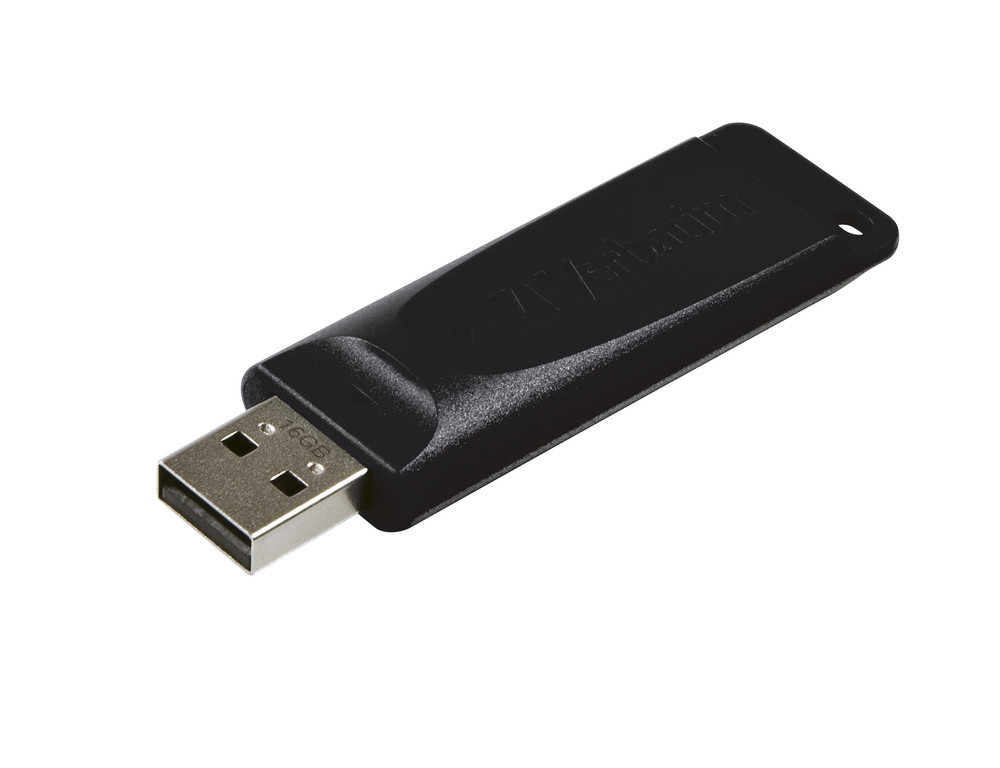 USB 2.0 Store ´N´ Go Slider 16GB, Black