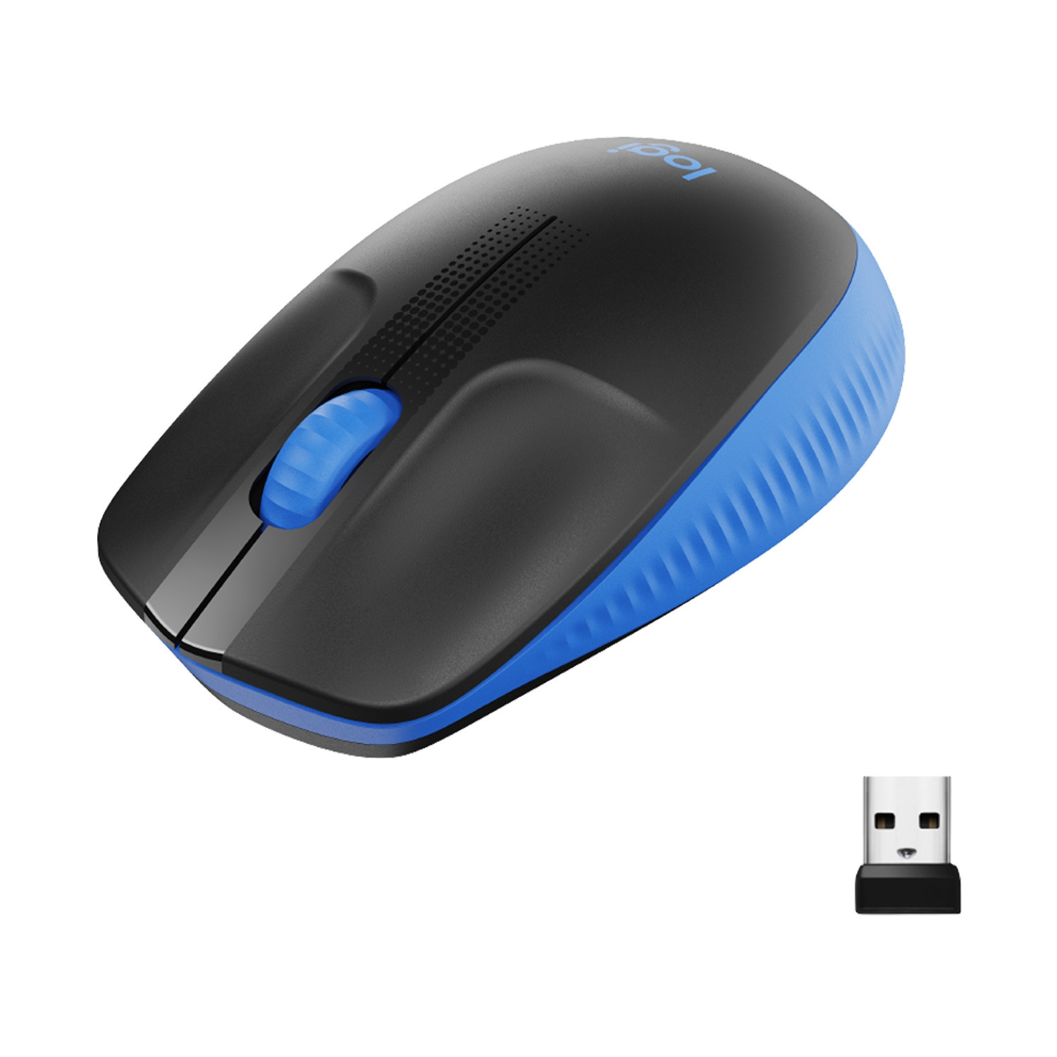 BildeM190 Full-size wireless mouse, Blue