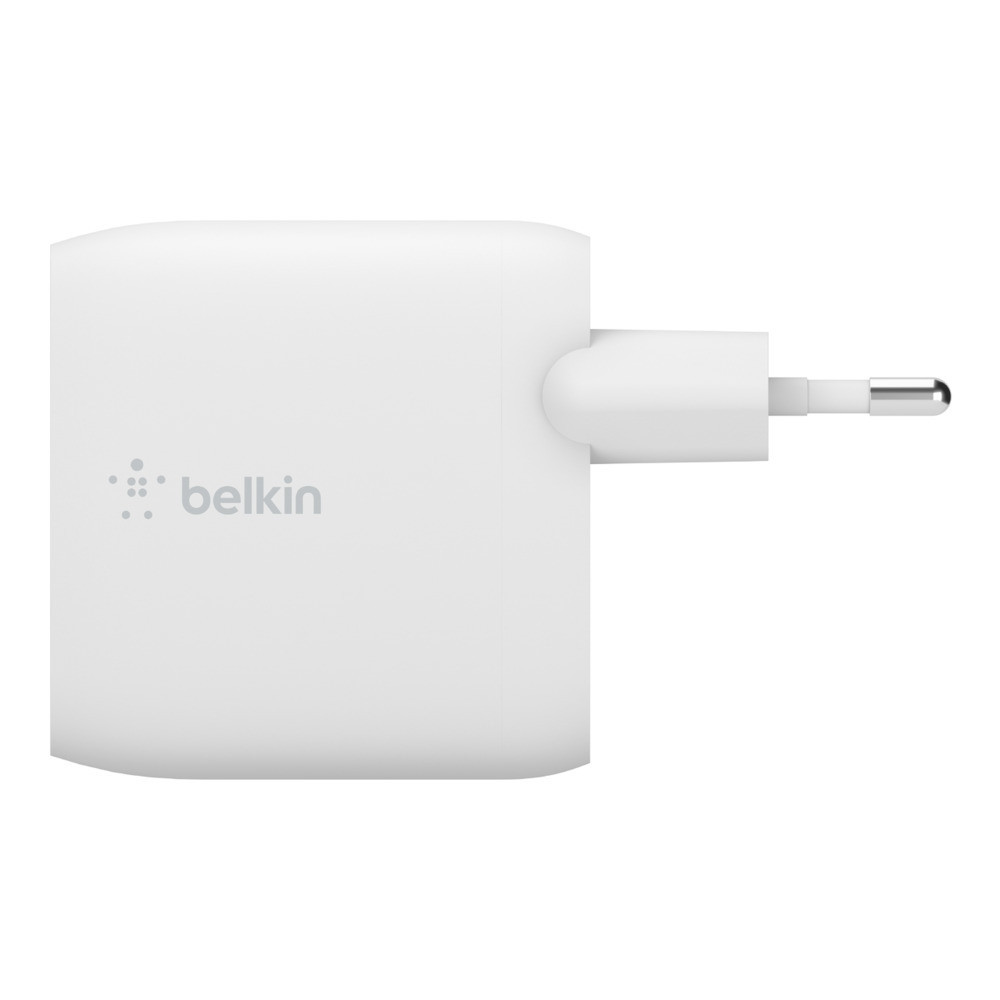 Belkin USB-A Vegglader 24W + Lightning Kabel, Hvit