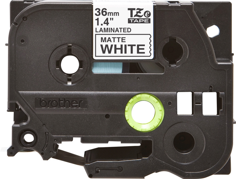BildeBrother TZe tape 36mm black/white mat