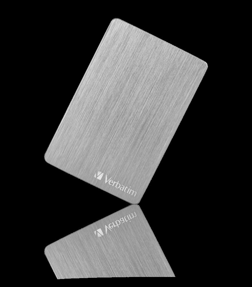 BildeStore ´n´ Go ALU Slim 2.5e Ext. Hard Drive 2TB, Silver