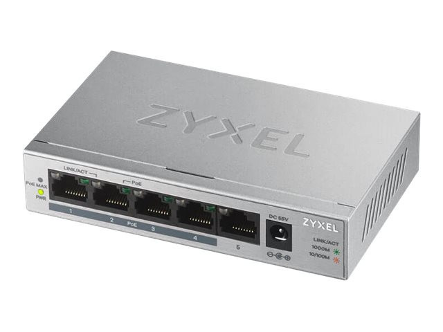 ZYXEL GS1005-HP 5-Port GbE Unmanaged PoE