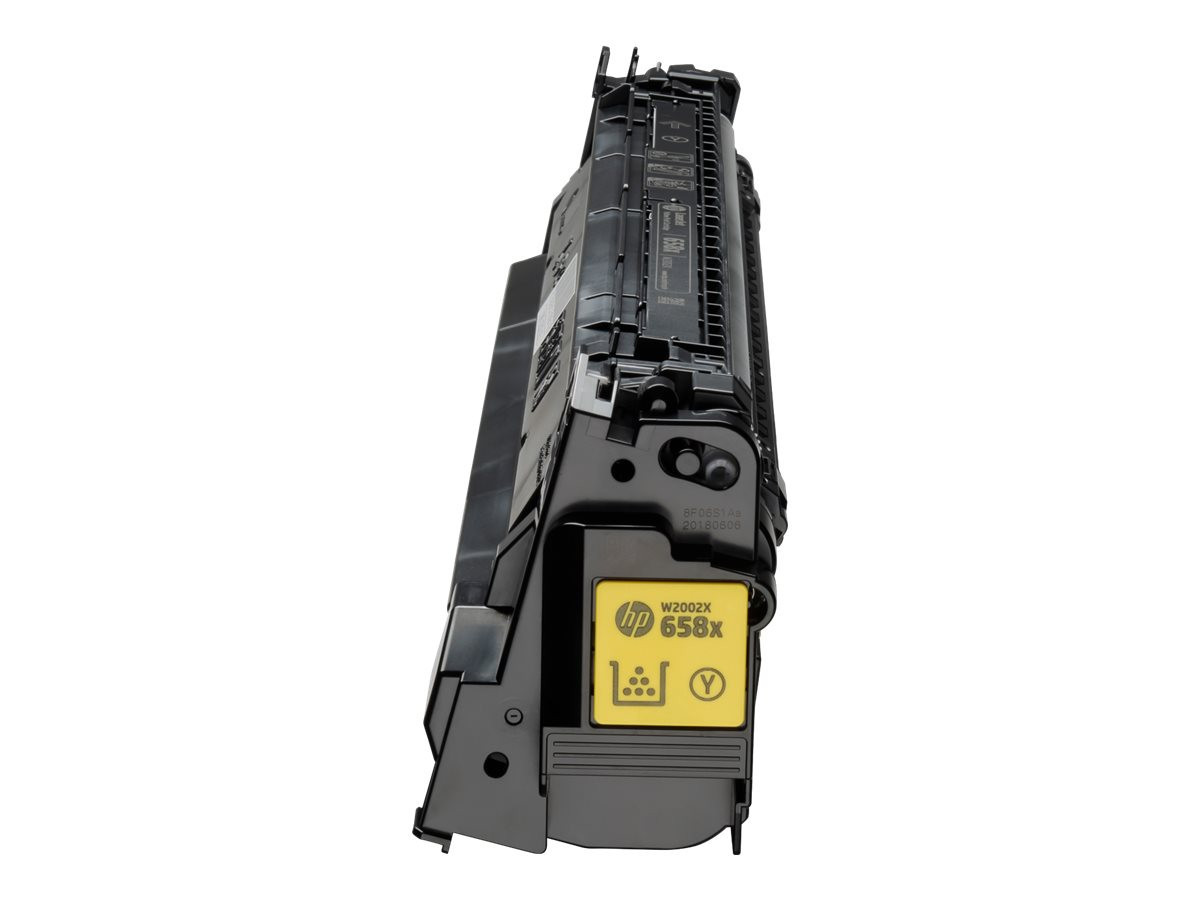 Color LaserJet 658X Yellow LaserJet Toner Cartridge 28K