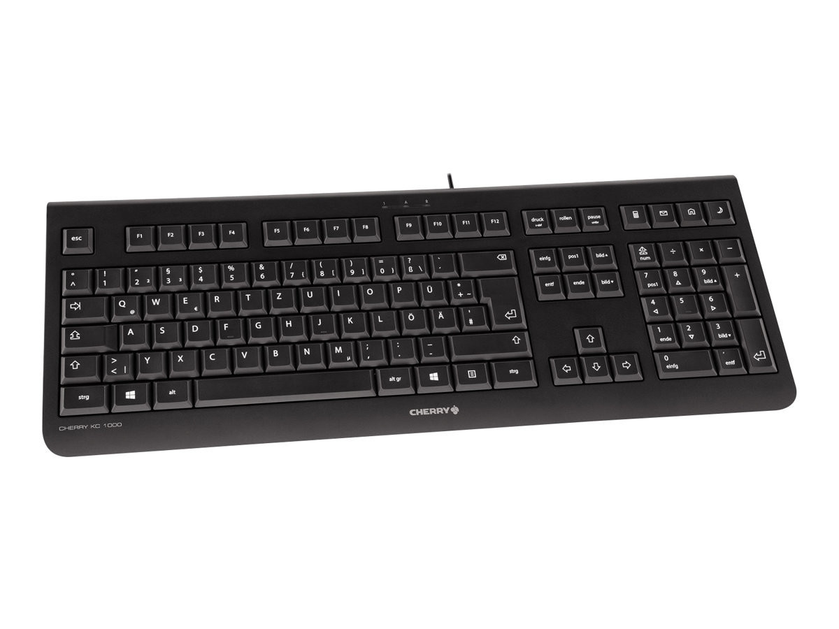 Cherry KC 1000 Keyboard, Black