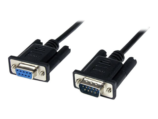STARTECH 1m Black DB9 Null Modem Cable