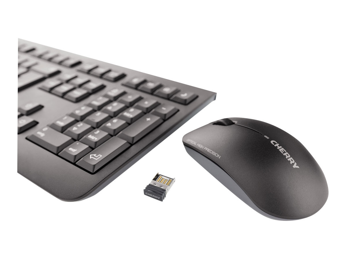 Cherry DW 3000 Wireless Desktop, Black