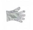Disposable Plastic Gloves, Large (100 pcs)