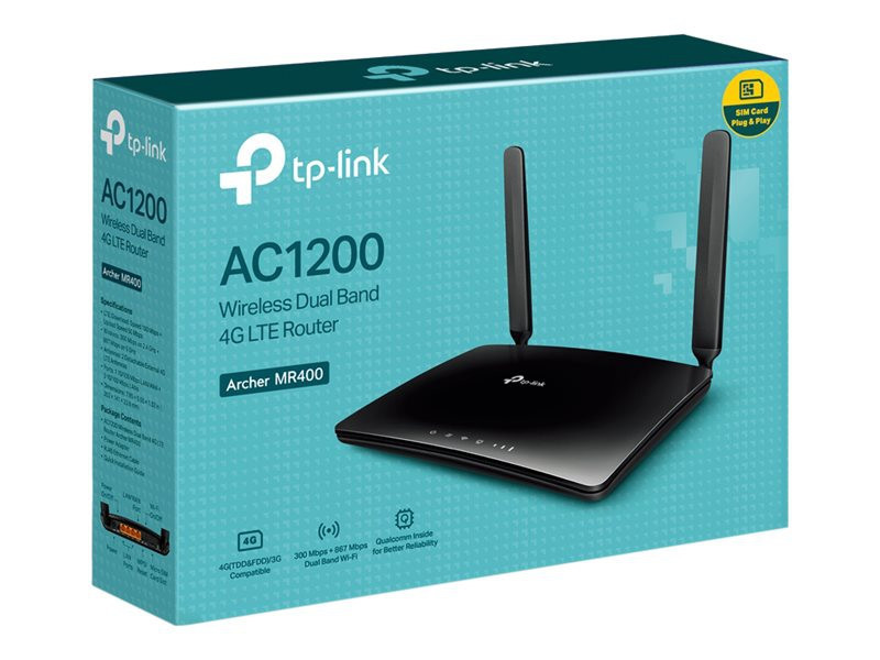 TP-LINK AC1350 Wireless Dual Band 4G LTE