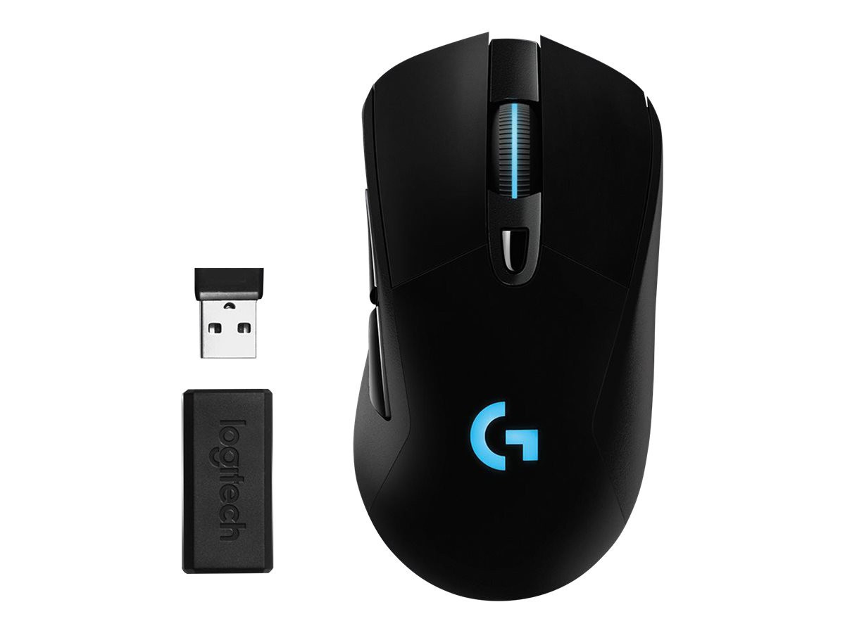 G703 LIGHTSPEED Hero Wireless Gaming Mouse, Black