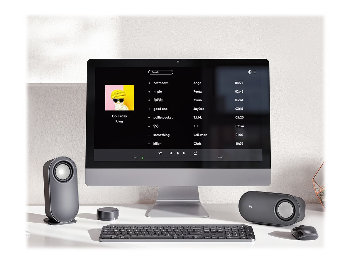 Z407 Bluetooth speakers w/subwoofer, Graphite