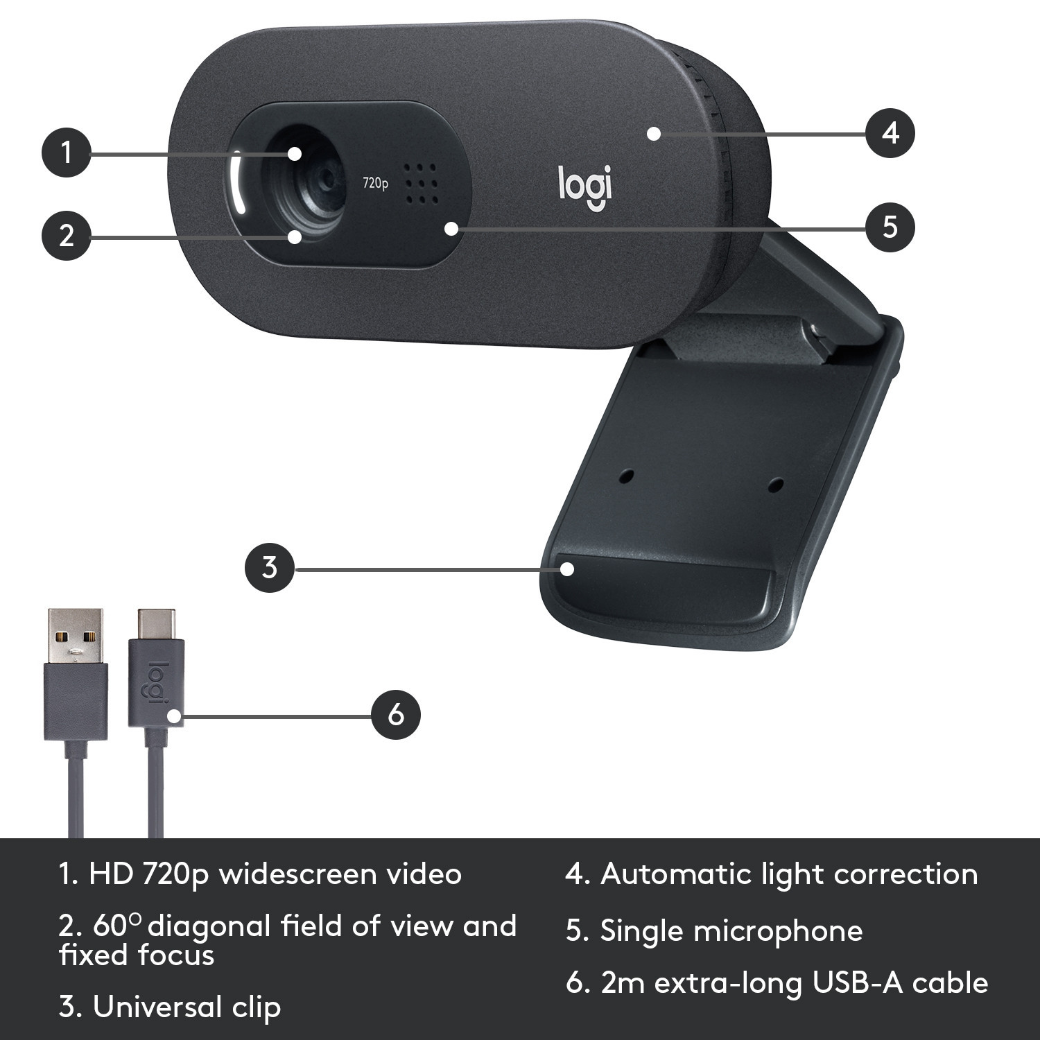 C505e HD Webcam