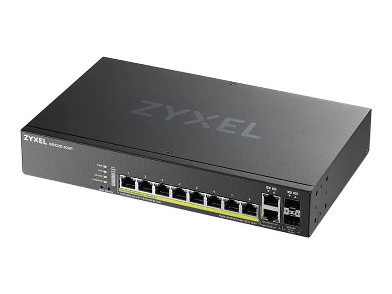 ZYXEL GS2220-10HP EU region 8p Switch