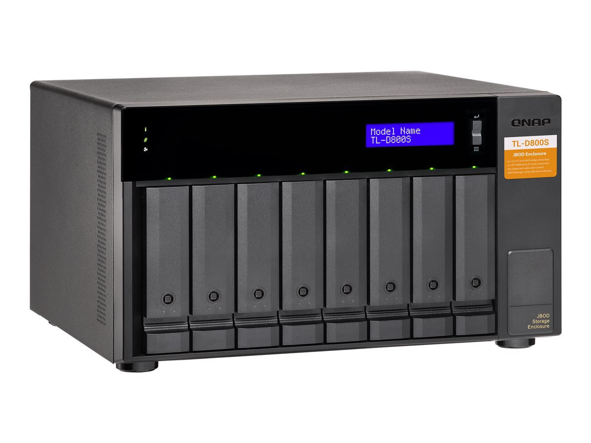 QNAP TL-D800S 8-bay desktop exp. Unit