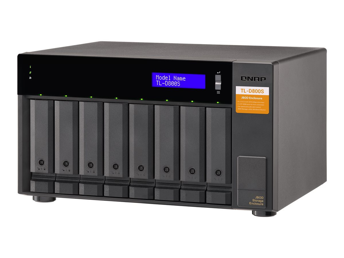 QNAP TL-D800S 8-bay desktop exp. Unit