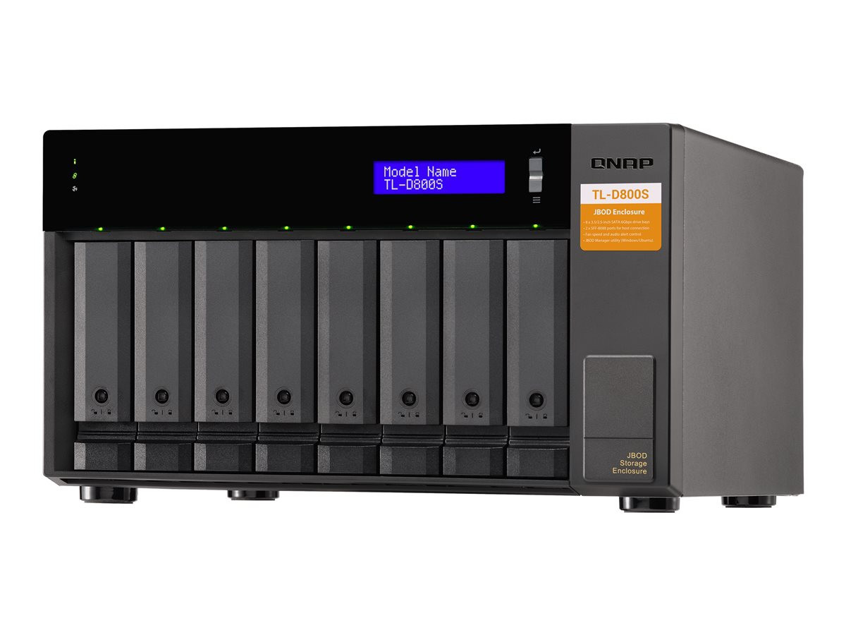 QNAP TL-D800S 8-bay desktop exp. Unit