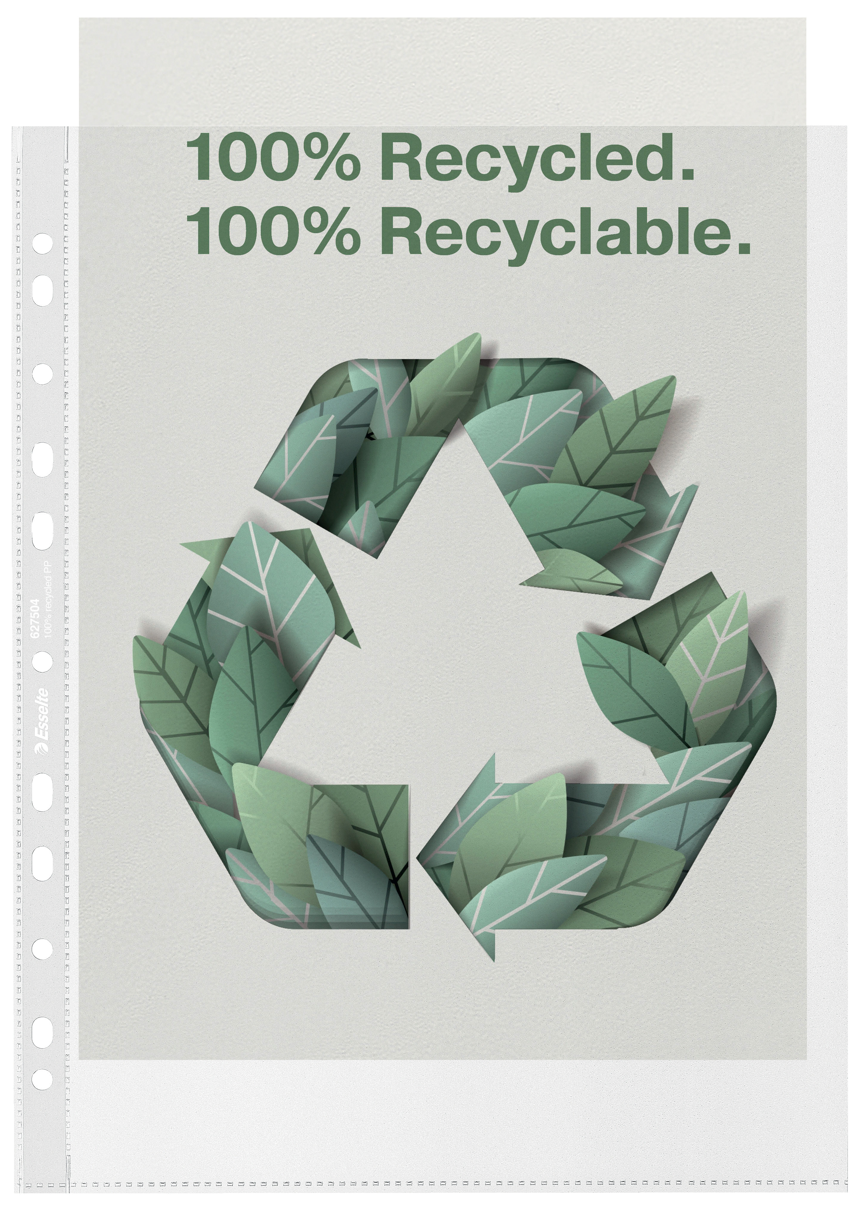 BildeLomme Esselte Recycled A4 Maxi 100my /50