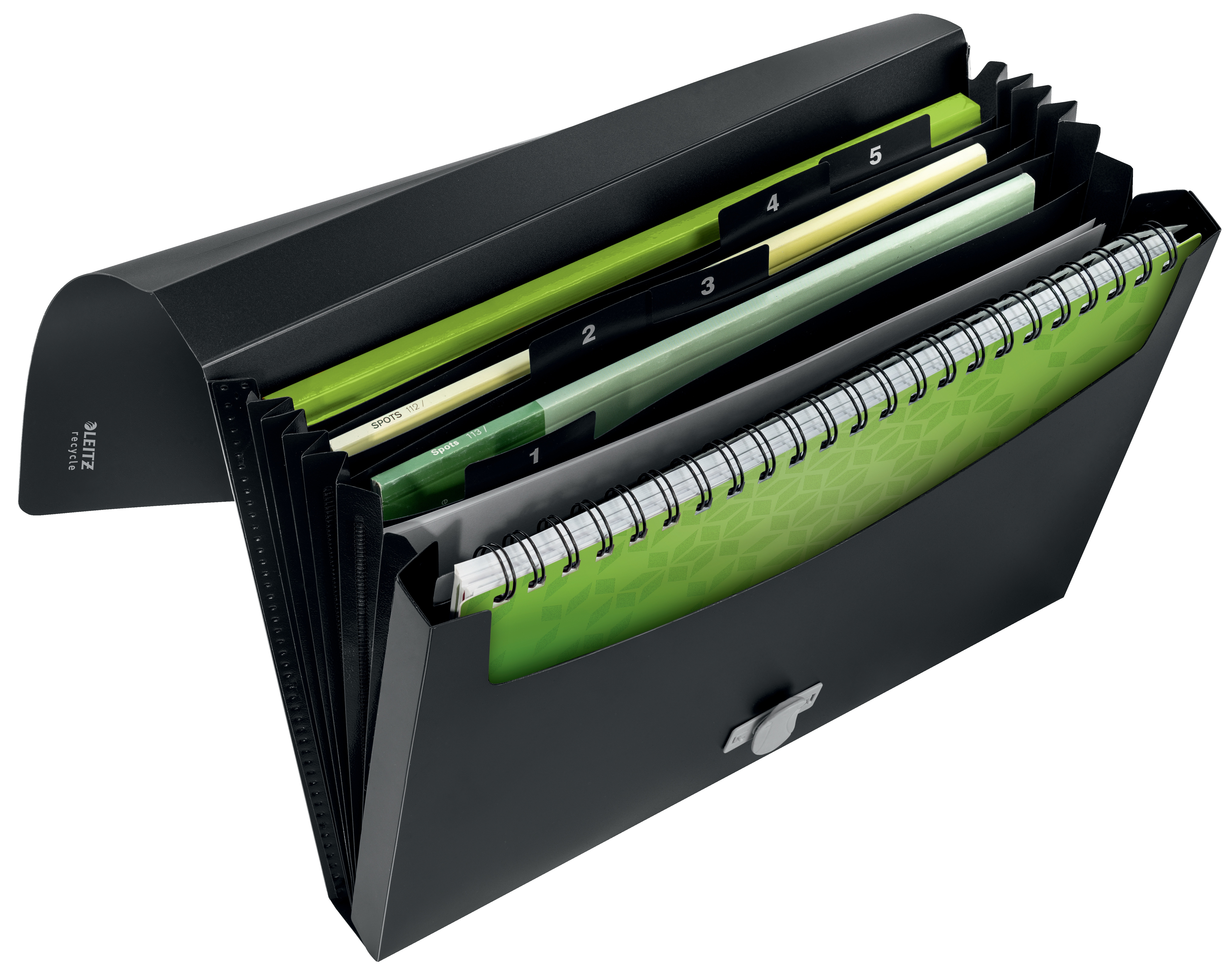 BildeProsjektmappe Leitz Recycle A4 PP Sort