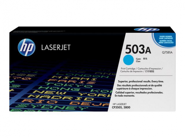 Toner HP Q7581A 6K blå