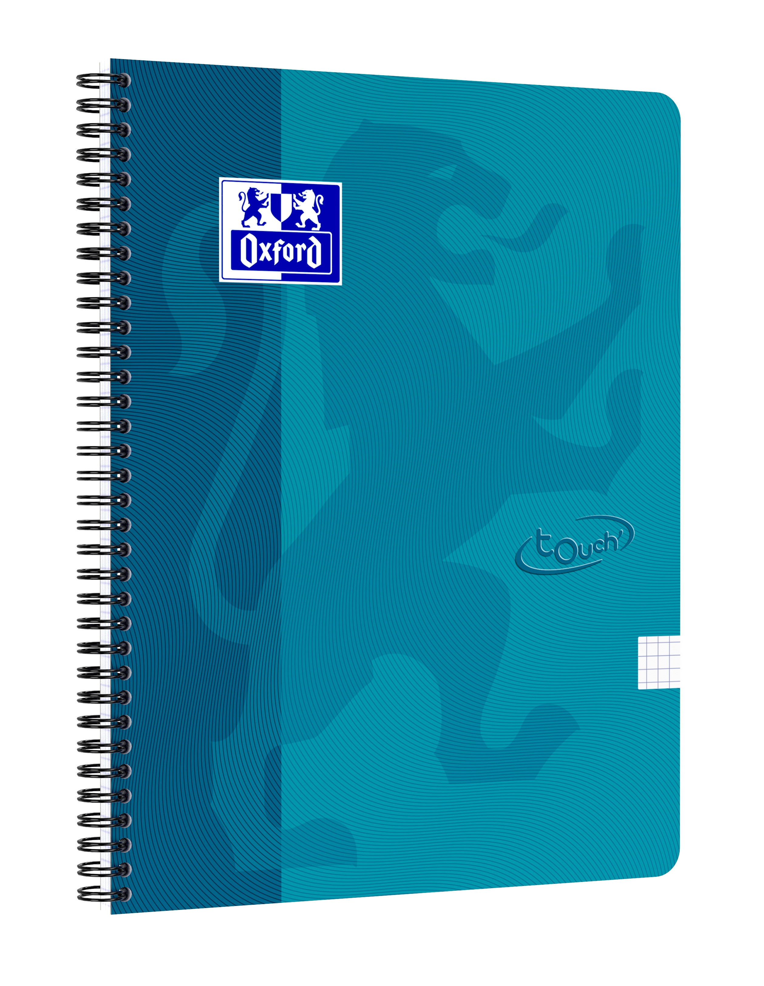 Oxford Touch Notatbok A4 Rutet 70 ark 90g Turkis