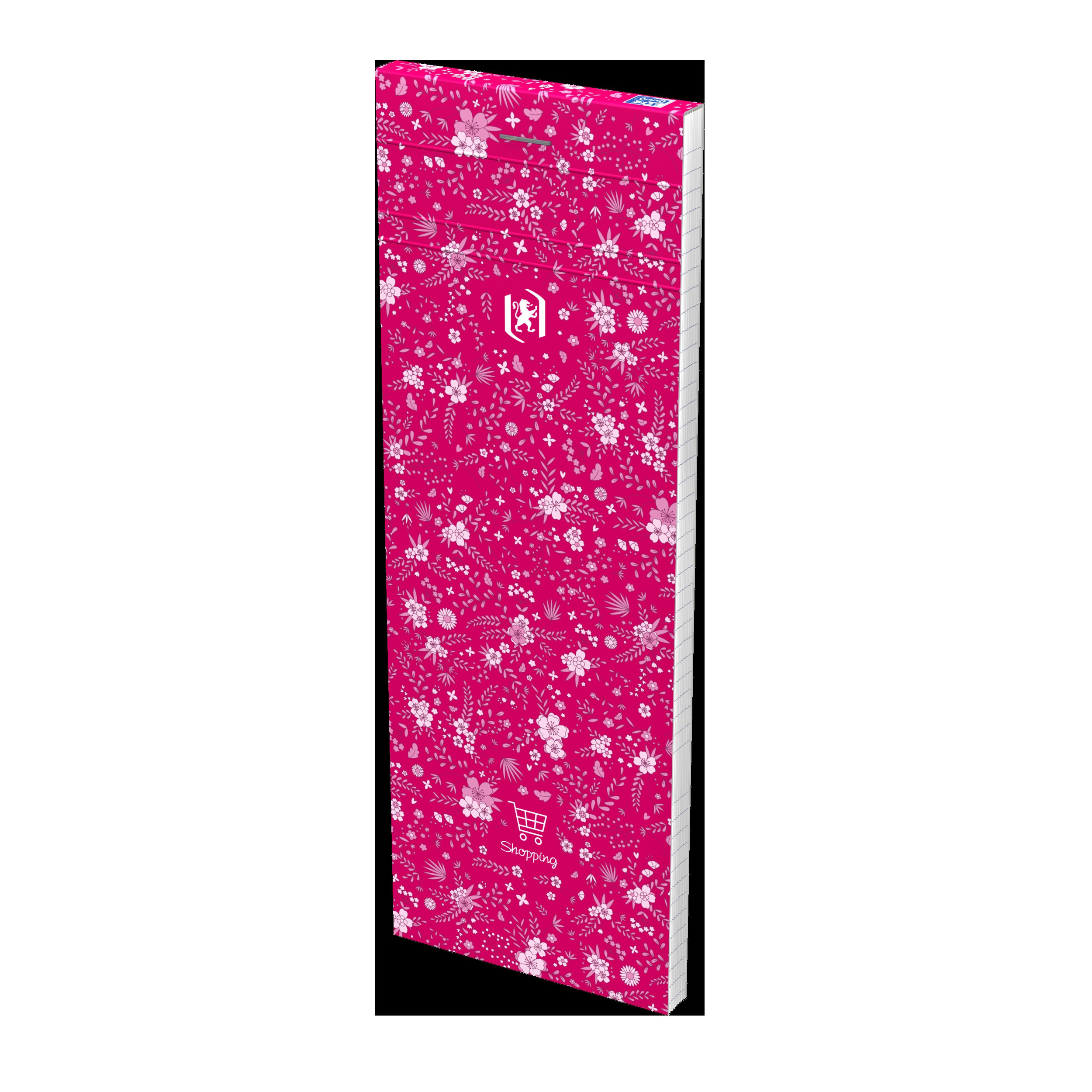 Oxford Floral Handleliste 80 ark 90g ass.