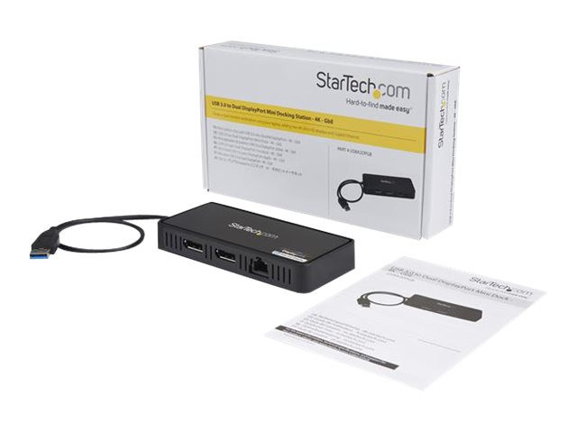 STARTECH USB to Dual DP Mini Docking st.