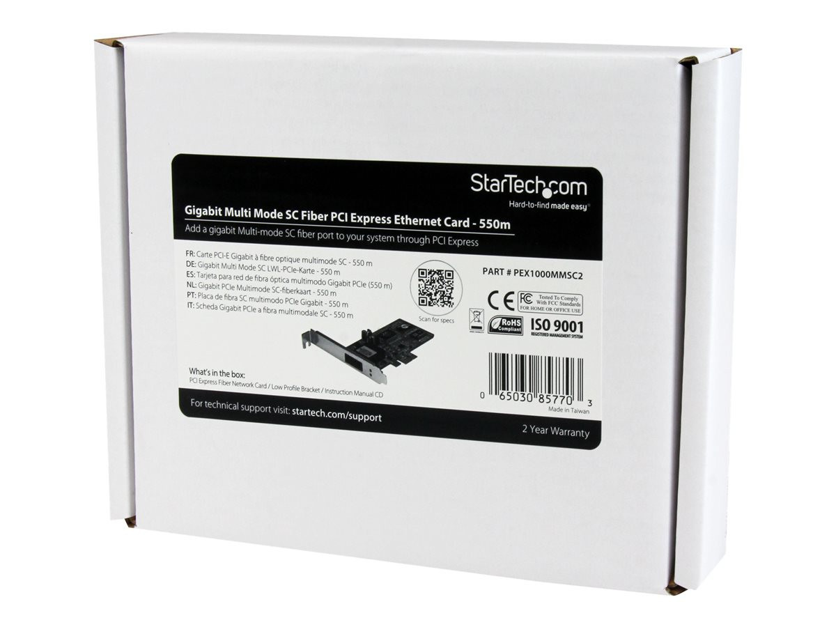 BildeSTARTECH 1 Port Gigabit Multimode SC Fib