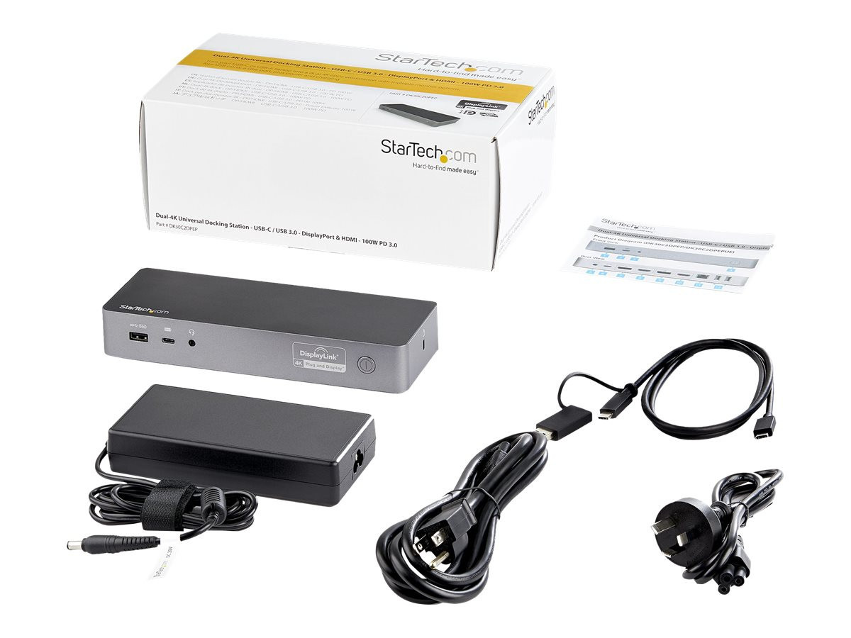 STARTECH Universal Dock USB-C & USB 3.0